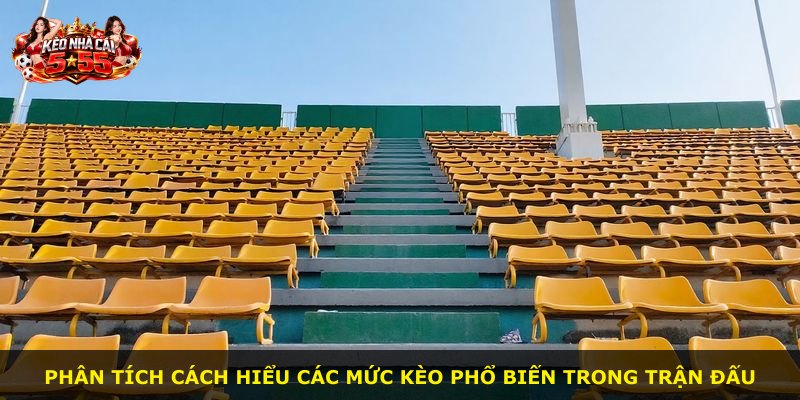 Phân tích cách hiểu các mức kèo phổ biến trong trận đấu