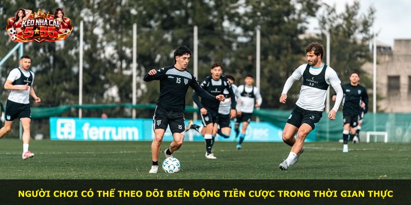 Người chơi có thể theo dõi biến động tiền cược trong thời gian thực